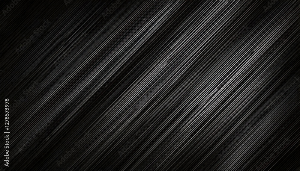 Aufkleber abstract close-up of dark textured parallel lines on a smooth surface, ideal for modern design, background