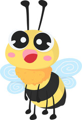illustration bee