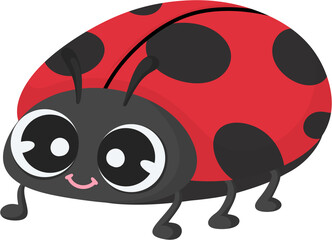Fototapeta premium illustration ladybug