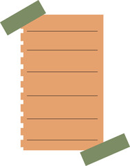Note Paper Element