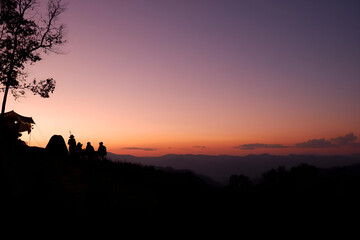 Fototapeta premium beautiful mountain in thailand