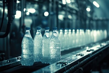 Bottles on Conveyor Belt