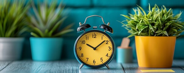 Alarm clock and sticky note with Break Time! text signifying the importance of taking a pause for rest and relaxation in daily routines