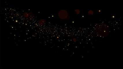 Christmas dark sparkling background