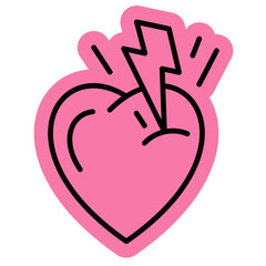 Heart Attack Icon