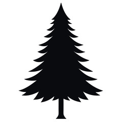Fototapeta premium a-mature-pine-tree--conical-shape--with-thick--wel (3).eps