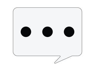 Engaging chat message icon set for online communication