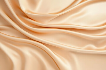 Obraz premium Peach Silk Drape Background Image