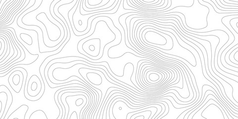 Fototapeta premium Vector abstract Topography map crave white and black, Modern design white background. modern graphic topo drawing geometric paper art design.