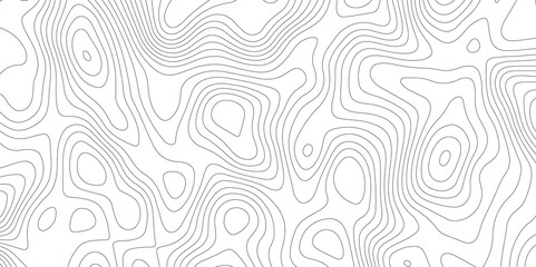 Vector abstract Topography map crave white and black,  Modern design white background. modern graphic topo  drawing geometric paper art design.