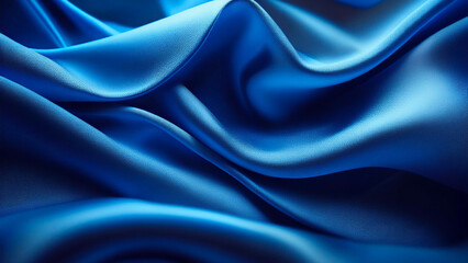 Obraz premium Midnight blue fabric 