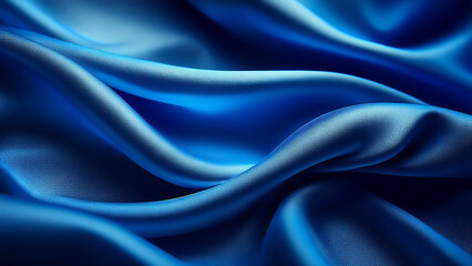 Obraz premium Midnight blue fabric 