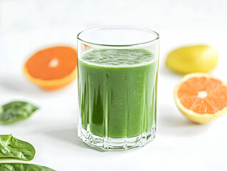 Fototapeta premium Refreshing Green Smoothie Recipe