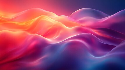 Obraz premium Smooth luminous fluid art background high resolution wallpaper