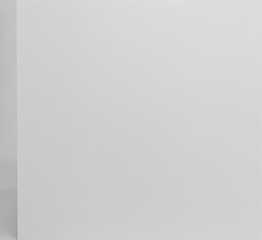 Geometric lines on abstract white glowing lines background. Modern shiny blue circle line pattern. Futuristic technology concept. Cover suit, poster, generative ai