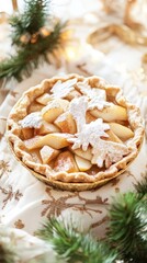 A Festive Pear Pie, a Perfect Holiday Dessert