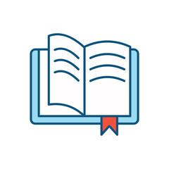 Reading vector icon 
