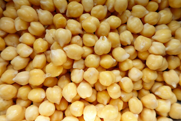 Soaking Chickpeas in a Bowl