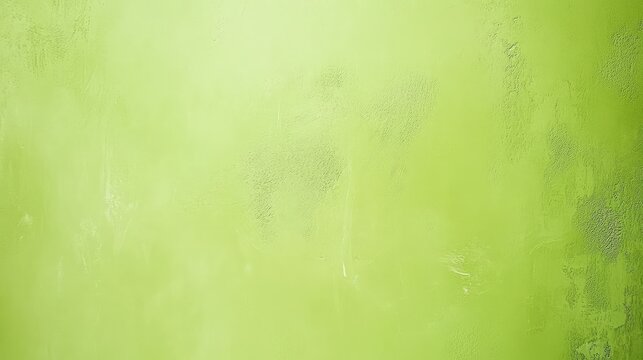 A bright lime green surface with a subtle smooth texture, ideal for modern design or minimalistic layouts with copy space.