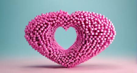 pink and white beads