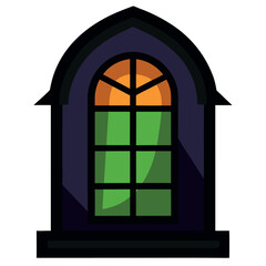 illustration-of-flickering-haunted-window-isolated.eps