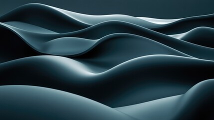 Fototapeta premium A medium gray texture with smooth gradients, creating a timeless and professional atmosphere with plenty of space for copy or content.