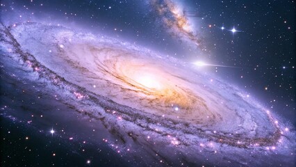 Fototapeta premium space galaxy in space