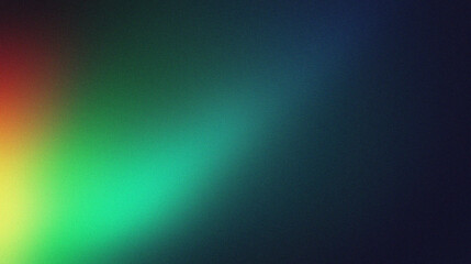 Green abstract gradient background for web design. Abstract shape, grainy background, noise texture futuristic poster, header cover wallpaper.