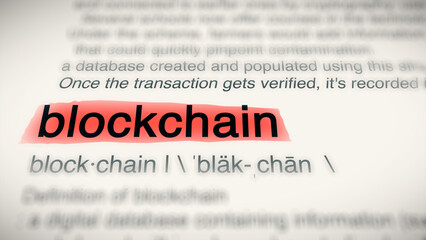 A close-up illustration of the word 