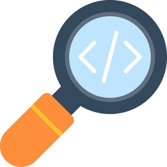 Magnifying Glass Icon Vector Element
