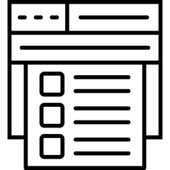 Feed Icon Vector Element