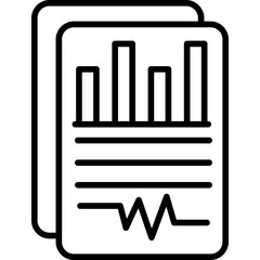 Report Icon Vector Element
