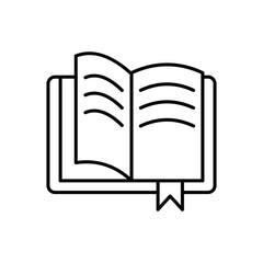 Reading vector icon 