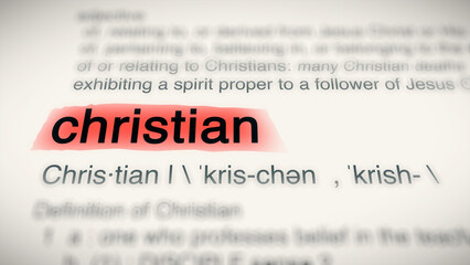 A close-up illustration of the word 