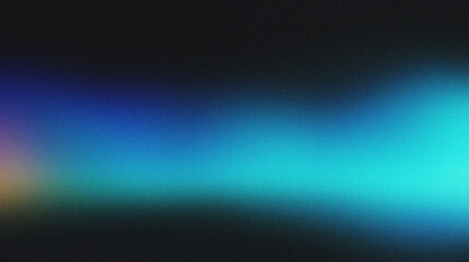 Blue black blurred colorful abstract gradient background for web design. Abstract shape, grainy background, noise texture futuristic poster, header cover wallpaper.