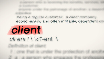 A close-up illustration of the word 