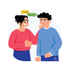 Obraz premium Support Concepts Style illustrations. EPS 10 File stock illustration
