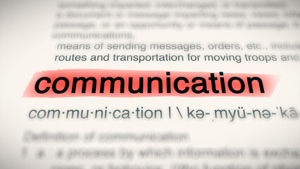 A close-up illustration of the word 