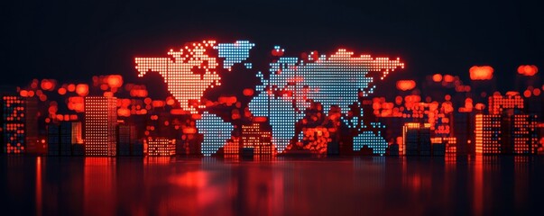 Innovative strategies for optimizing global transportation at illuminated container ports