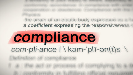 A close-up illustration of the word 