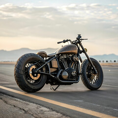 Fototapeta premium heavy motorcycle