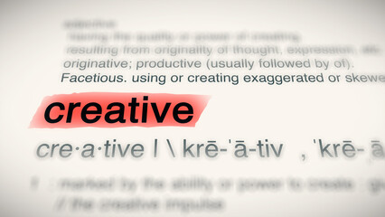 A close-up illustration of the word 