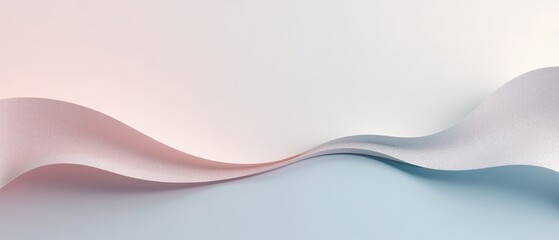 Abstract Pastel Waves