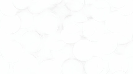 Fototapeta premium White Abstract Background Circles Illustration