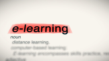 A close-up illustration of the word 