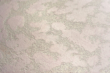 Venetian, textured plaster, relief, creating the effect of stone or worn wall with shine, mother of...
