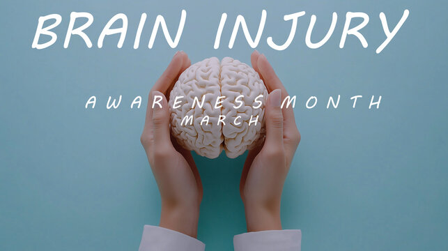 Brain Injury awareness month. Brain Injury concept. - Powered by Adobe