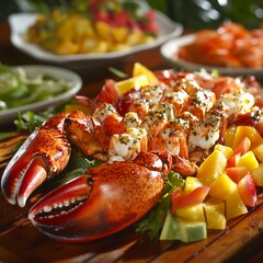 Delicious Lobster Feast