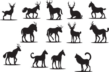  animal shilouetee