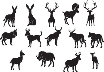  animal shilouetee